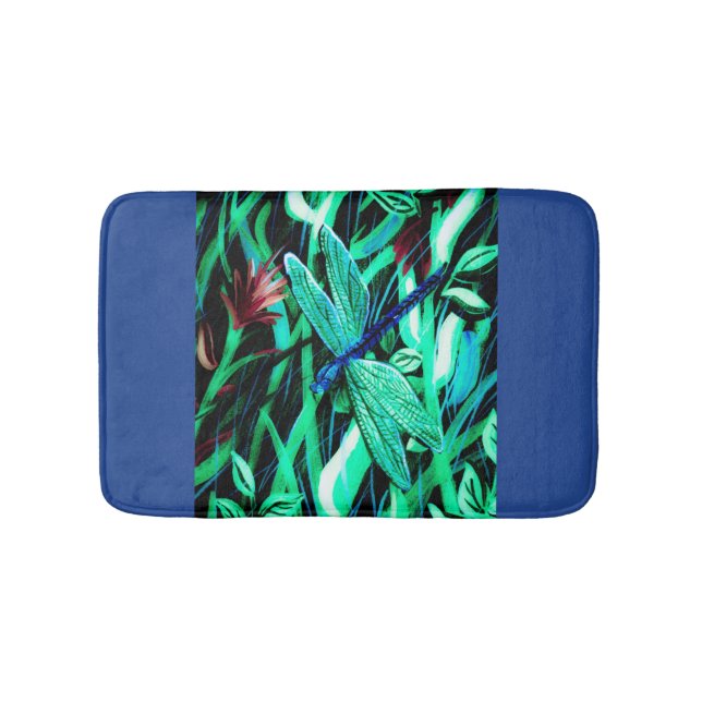Aqua Dragonfly Bath Mat Badrumsmatta (Framsidan)