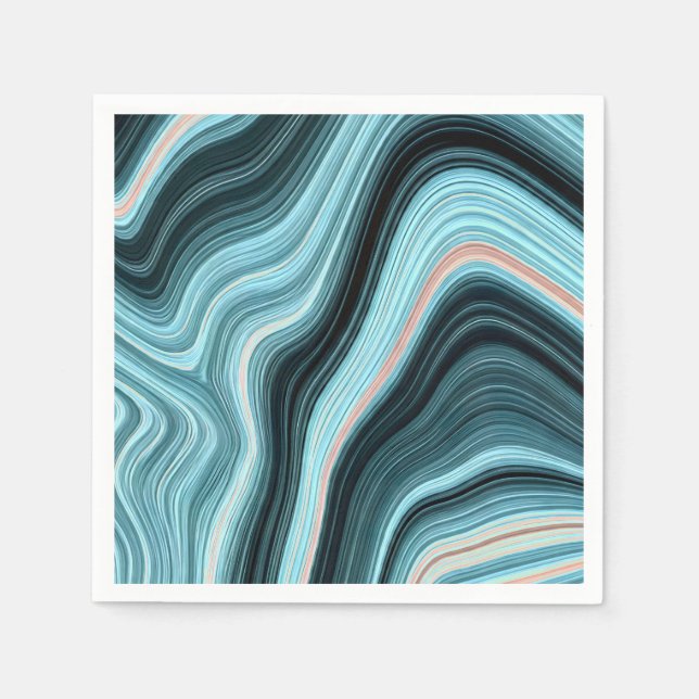 Aqua Drift Pappersservett (Framsidan)