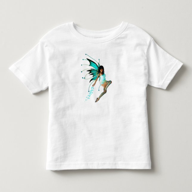Aqua Fae Småbarn T Shirt (Framsida)