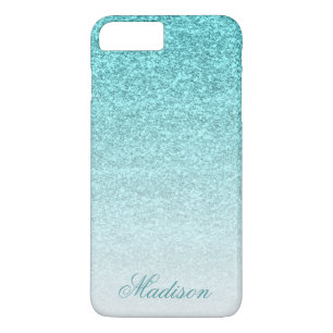Aqua Faux Glitter