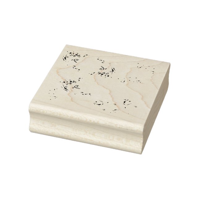 Aqua fleur stämpel (Stämpel)