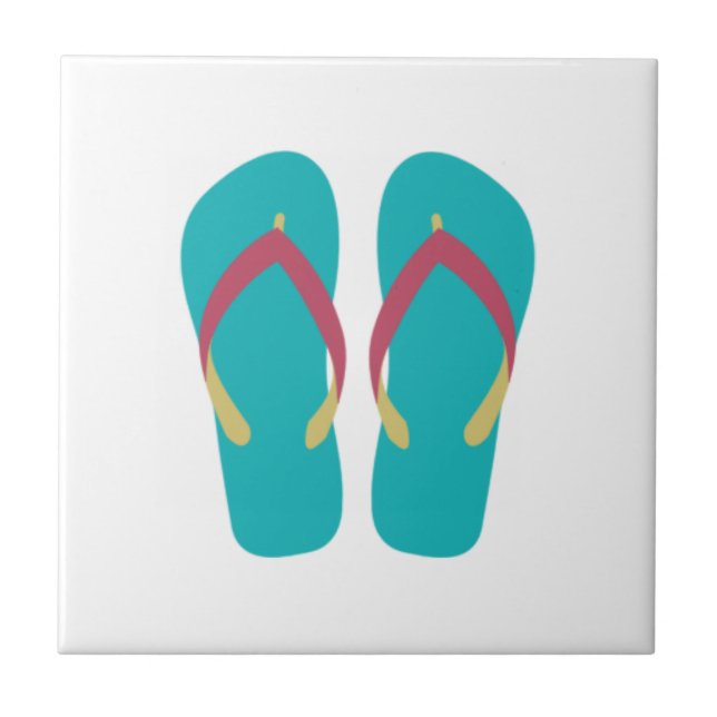 Aqua Flinflip flops Kakelplatta (Framsidan)