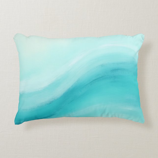 Aqua Flow Prydnadskudde (Framsidan)