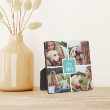 Aqua | Fotokollage för Hund Mamma