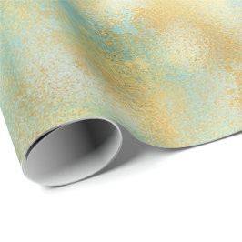 Aqua Glam Guld Glitz Gnistra Presentpapper