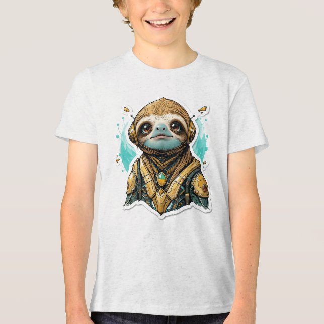 Aqua Gleams, Coola Streams T-Shirt (Framsida)