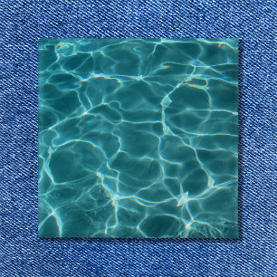 Aqua Green Simbassäng Vatten Foto Knapp