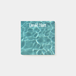 Aqua Green Swimming Pool Post-it Block