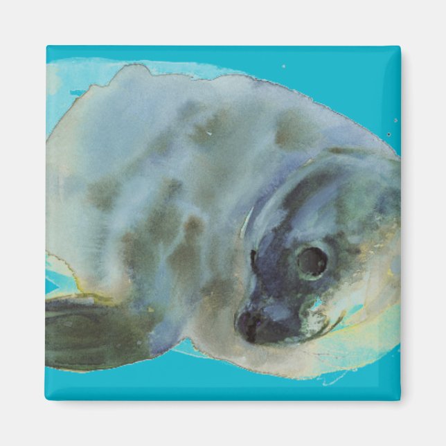 Aqua Grönt Magnet (Framsidan)