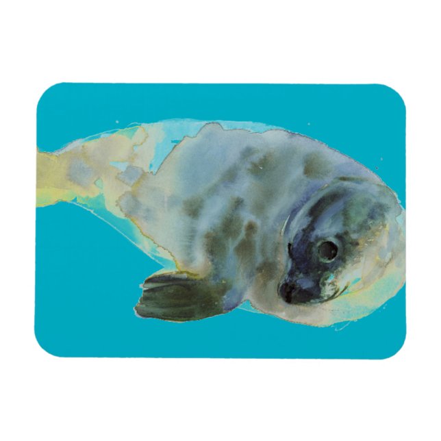 Aqua Grönt Magnet (Horisontell)