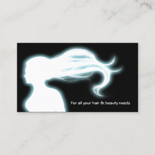 aqua Hair Salon-visitkort Visitkort