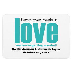 Aqua Head over Heels Spara datum magneter