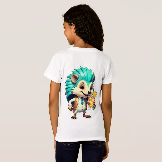 Aqua Hedgehog T Shirt (Hel baksida)