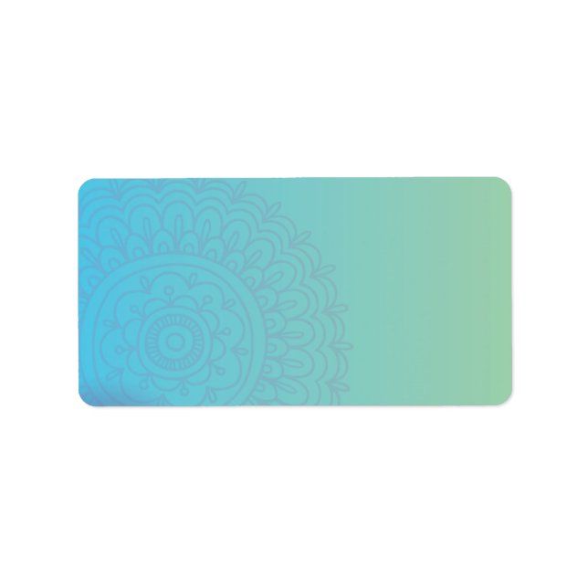 Aqua HEMSA HAND of GOD Skriv ut egna etiketter Adressetikett (Framsidan)