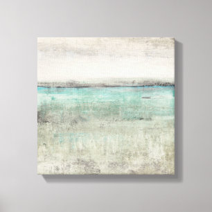 Aqua Horizon Canvastryck
