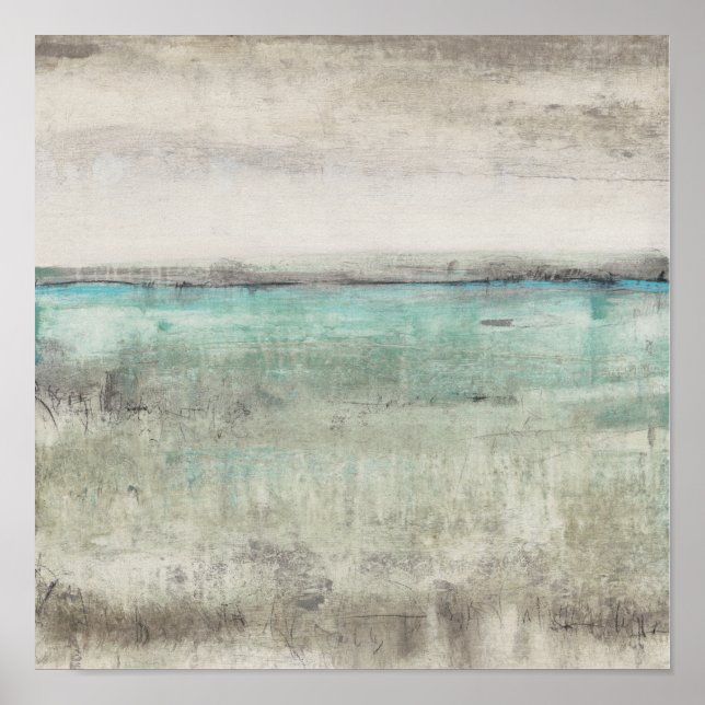 Aqua Horizon Poster (Framsidan)