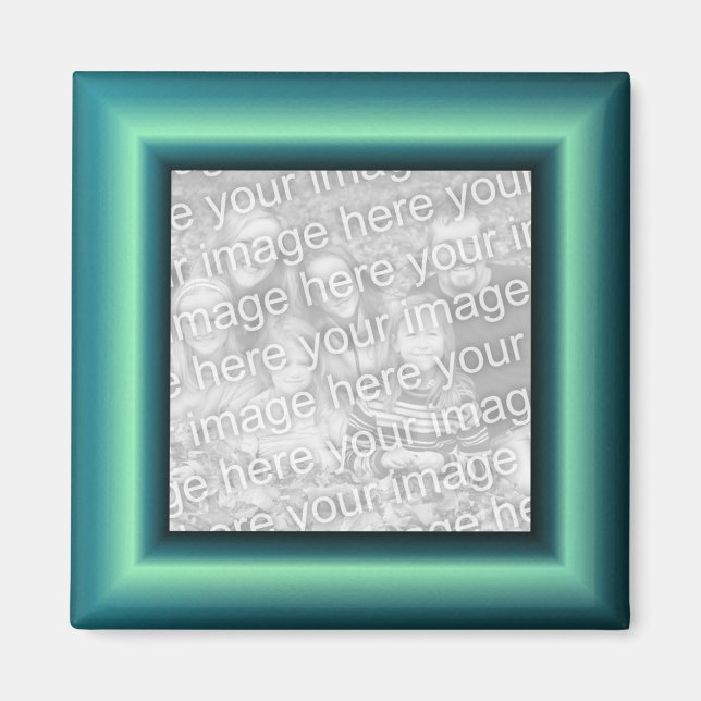 Aqua kant magnet (Framsidan)