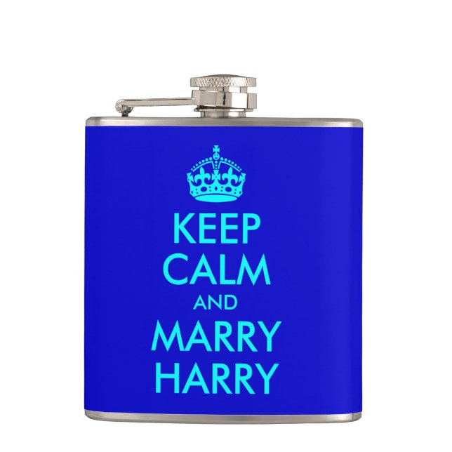 Aqua Keep Calm och gift dig med Harry Fickplunta (Framsidan)