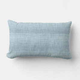 Aqua Linen Struktur Lumbar Pillow Lumbarkudde