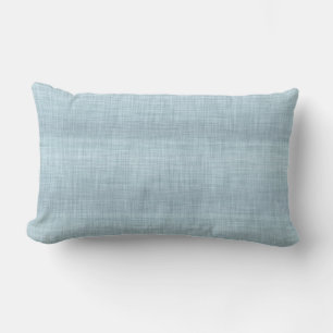 Aqua Linen Struktur Lumbar Pillow Lumbarkudde