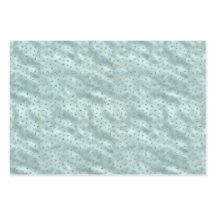 Aqua Mint Guld Glitter Stars