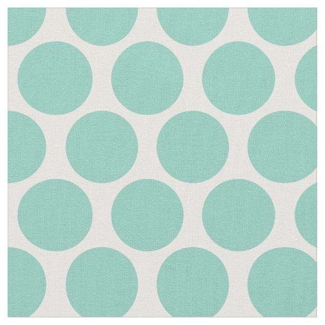 Aqua Mod Dots Tyg (Närbild)