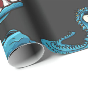 Aqua Monster Running Baby Bodykoste Presentpapper