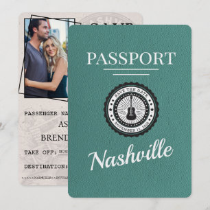 Aqua Nashville Passport sparar datum Spara Datumet