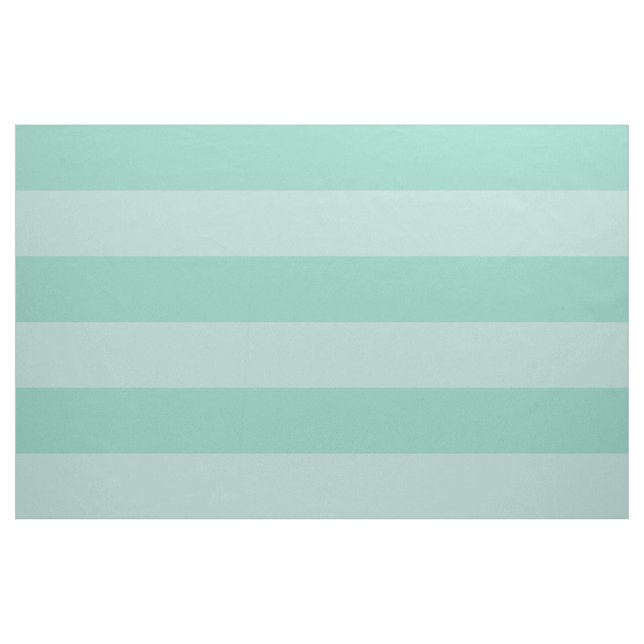 Aqua och Mint Wide Rand Large  Tyg (Yard)