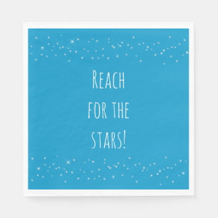 Aqua och White Stars Pappersservett