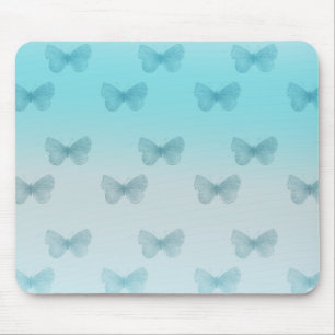 Aqua Ombre Butterflies Musmatta