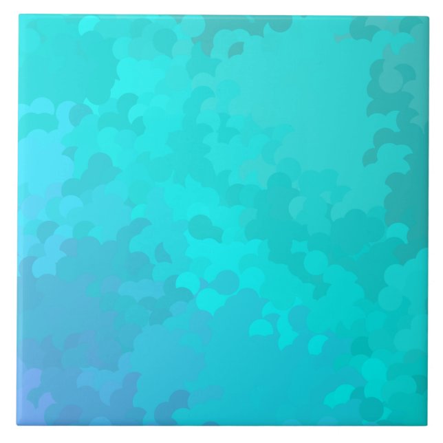 Aqua Ombre Kakelplatta (Framsidan)