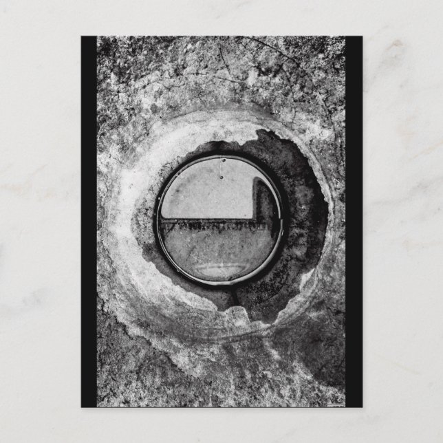 "Aqua Orb Grey" JTG Art Postkort Vykort (Framsida)