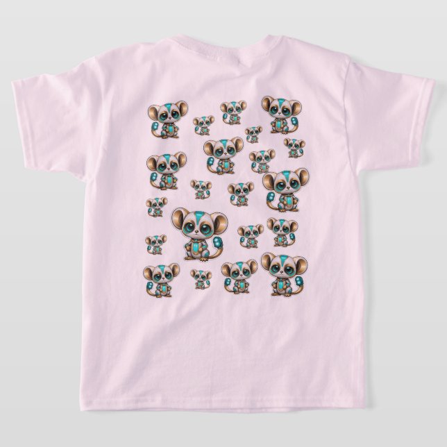 Aqua Pampadoo T Shirt (Laydown baksida )