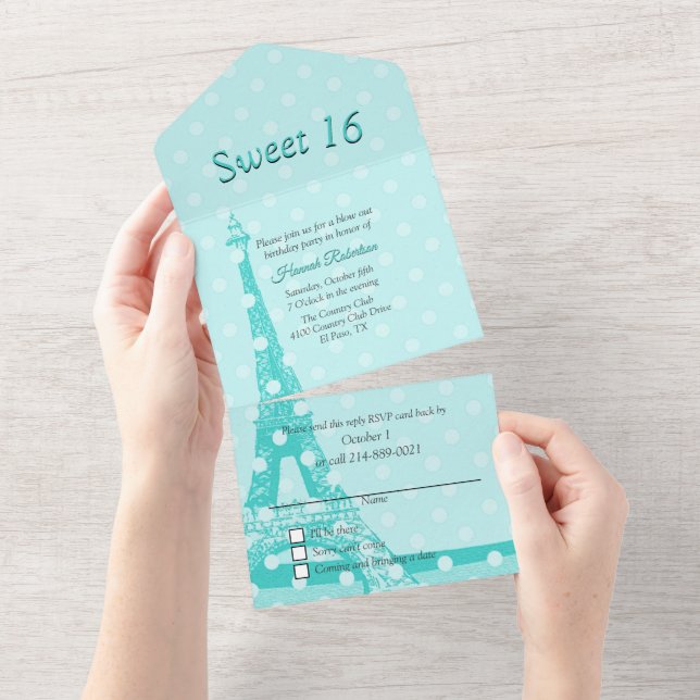 Aqua Paris Theckes Sweet 16 (Tearaway)