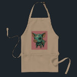 Aqua Piggy Förkläde<br><div class="desc">Den här digitala illustrationen har en fin fläck som är lekfullt designad med en futuristiska som ser ut att fånga sin charmerande och livliga personlighet. De uttrycksfulla egenskaperna hos svinet och det pulserande färg väcker roligt, lycka och omsorgsfullt äventyr i en pastorisering.</div>