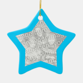 Aqua Ram Star Ornament