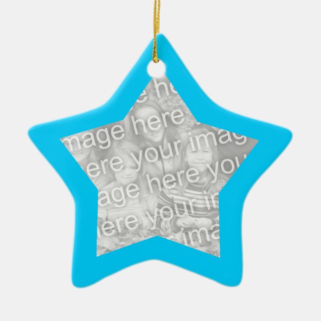 Aqua Ram Star Ornament (Framsidan)