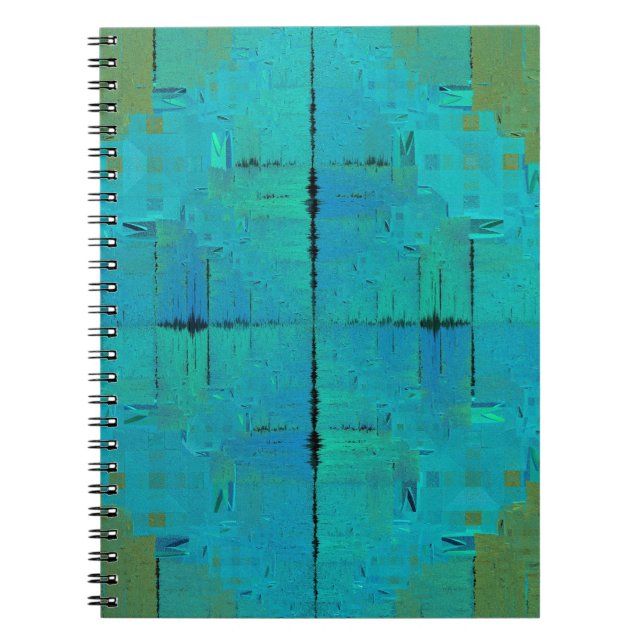 Aqua Resonance Anteckningsbok (Framsidan)