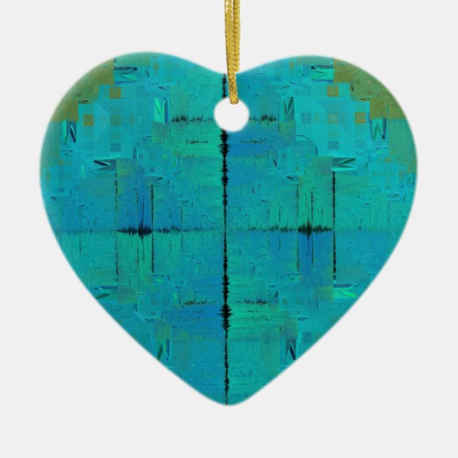 Aqua Resonance Julgransprydnad Keramik (Framsidan)