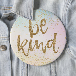 Aqua Rosa Gult Guld Confetti Glitter ska vara av s Knapp