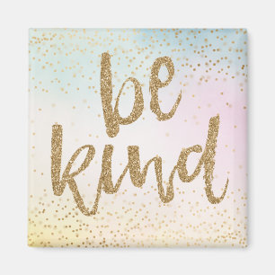 Aqua Rosa Gult Guld Confetti Glitter ska vara av s Magnet