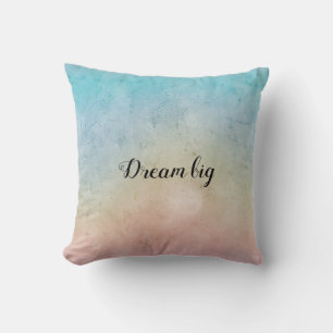 Aqua Rosa Tie dye Kudde
