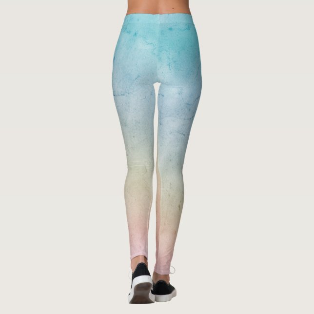 Aqua Rosa Tie dye Leggings (Baksida)
