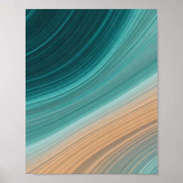 Aqua Sand Flow Poster (Framsidan)