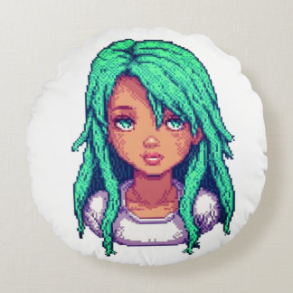 Aqua Serenity Rund Kudde