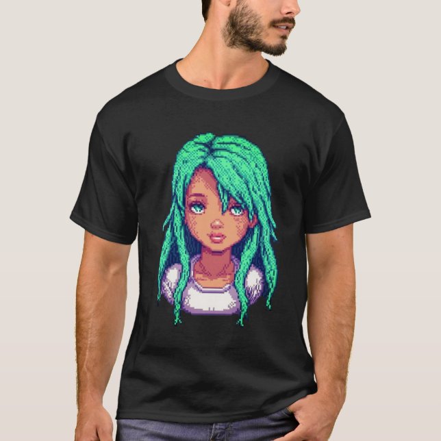 Aqua Serenity T Shirt (Framsida)