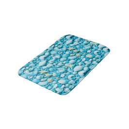 Aqua Shellscape Bath Mat Badrumsmatta