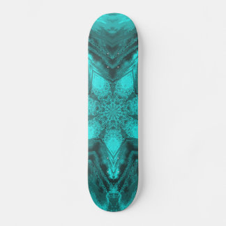 Aqua Star Kaleidoscope Skateboard