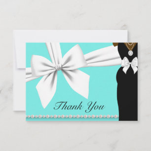 Aqua Teal Blue Ethnic Princess Elegant Baby Shower Tack Kort
